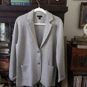 J Crew Wool Sweater Blazer
